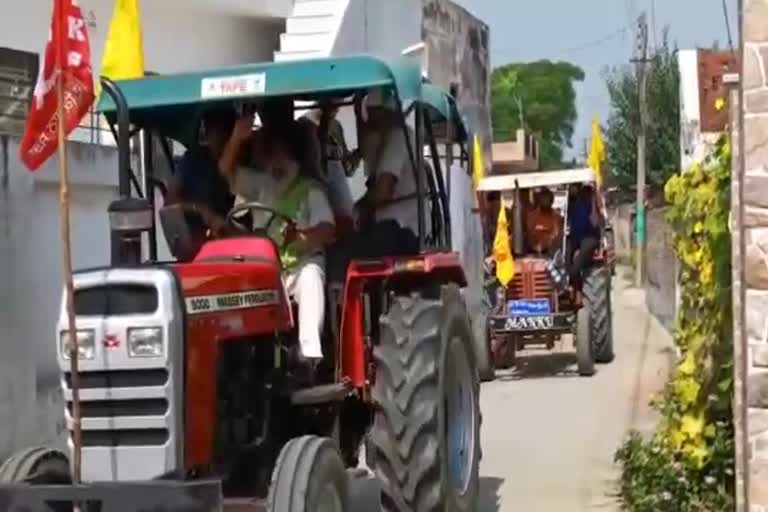 tractor-rally-in-una-to-protest-against-the-killing-of-farmers-in-lakhimpur