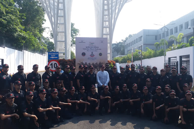 nsg car rally in jamshedpur