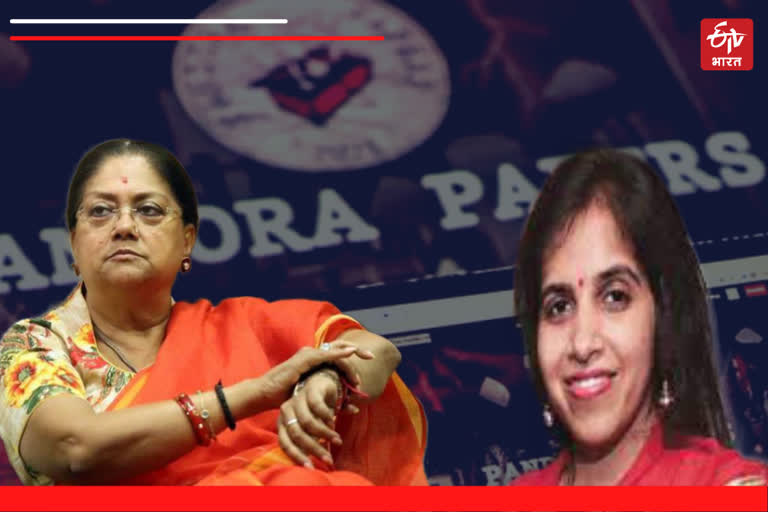 Pandora Paper Leak, Niharika Raje,  Vasundhara Raje