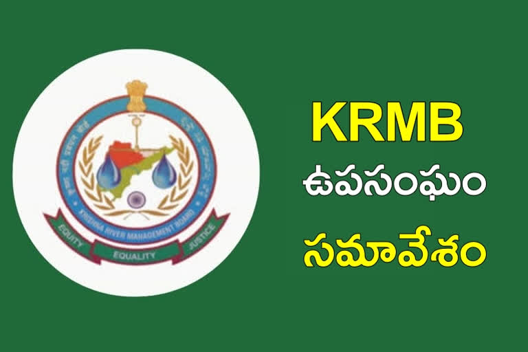 Krishna river board management sub committee meeting