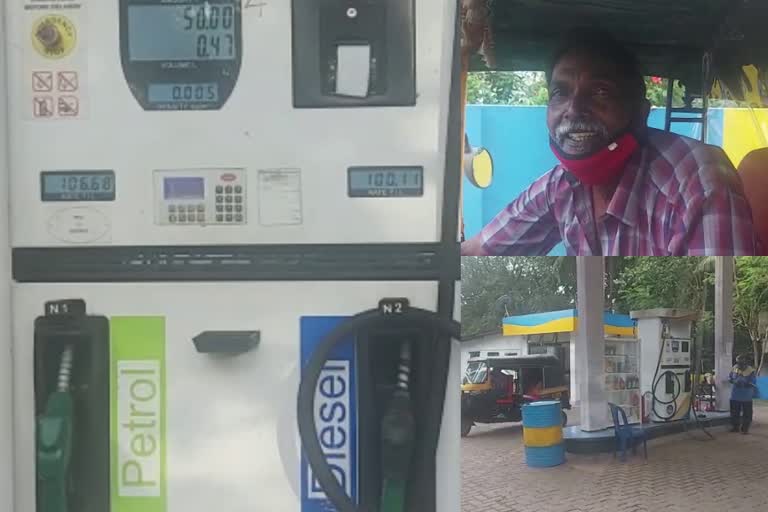 petrol price kerala  kerala government  petrol price tamil nadu  fuel price tax  kerala people depends tamil nadu  tamil nadu  tamil nadu tax  ഇന്ധന നികുതി  കേരളത്തിലെ പെട്രോള്‍ വില  തമിഴ്‌നാട്ടിലെ പെട്രോള്‍ വില  പ്രതിദിനം ഉയരുന്ന പെട്രോള്‍-ഡീസല്‍ വില  പെട്രോള്‍-ഡീസല്‍ വില