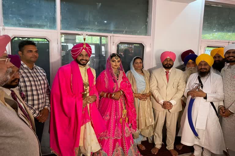 ਸਾਦੇ ਢੰਗ ਨਾਲ ਕੀਤਾ ਮੁੱਖ ਮੰਤਰੀ ਚੰਨੀ ਨੇ ਆਪਣੇ ਕਾਕੇ ਦਾ ਵਿਆਹ