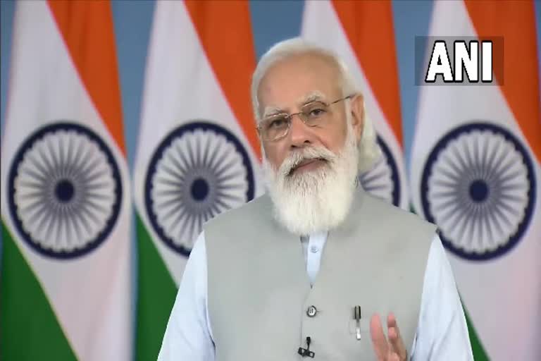 pm-modi-to-launch-indian-space-association-today  ഇന്ത്യന്‍ സ്‌പേസ്‌ അസോസിയേഷന്‍  പ്രധാന മന്ത്രി നരേന്ദ്ര മോദി  വ്യവസായിക നേതാക്കളുമായി ചര്‍ച്ച  ആത്മനിര്‍ഭര്‍ ഭാരത് പദ്ധതി  indian space association  pm modi