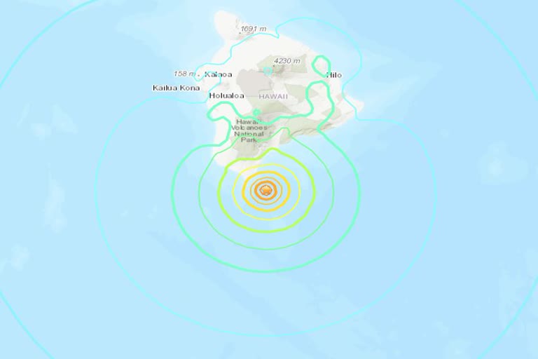 ಹವಾಯಿಯ ಬಿಗ್‌ ಐಲ್ಯಾಂಡ್​​ನಲ್ಲಿ ತೀವ್ರ ಭೂಕಂಪ