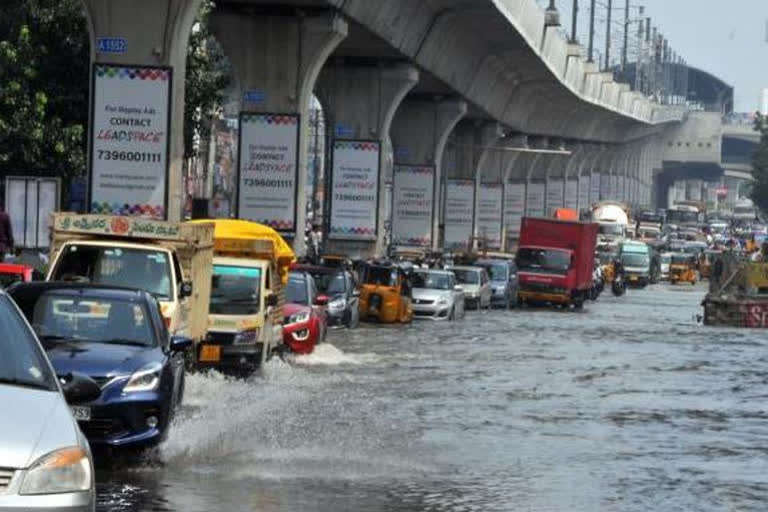 హైదరాబాద్​లో వర్షాలు