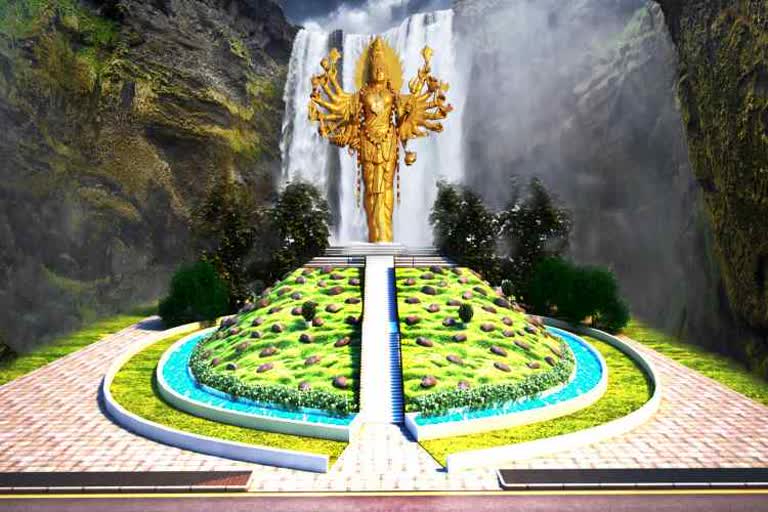 gowdagere chamundi statue to get high tech touch