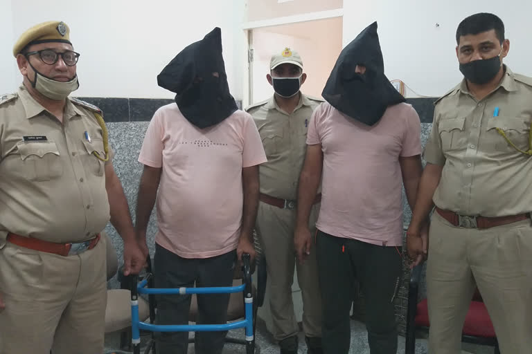 Churu Police arrest mastermind, चूरू मणप्पुरम गोल्ड लोन लूट