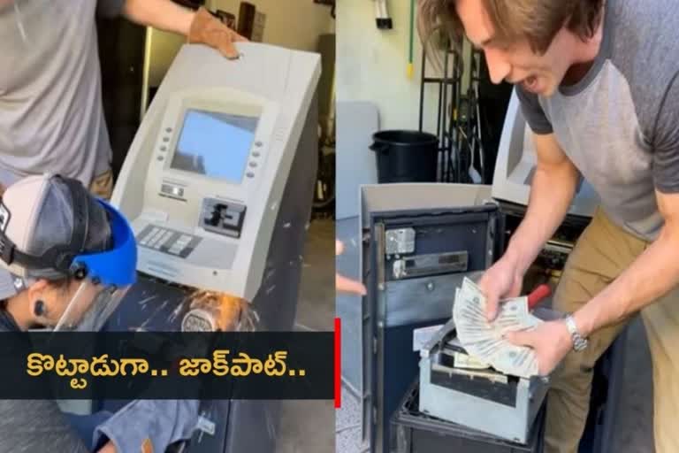 Man buys old ATM machine from junkyard, finds over Rs 1.5 lakh in it