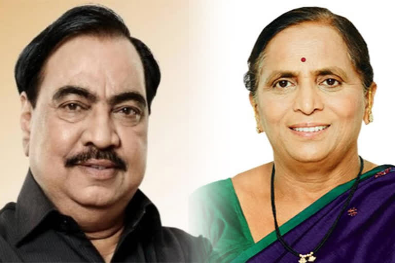 Non-bailable warrant against Eknath Khadse's wife