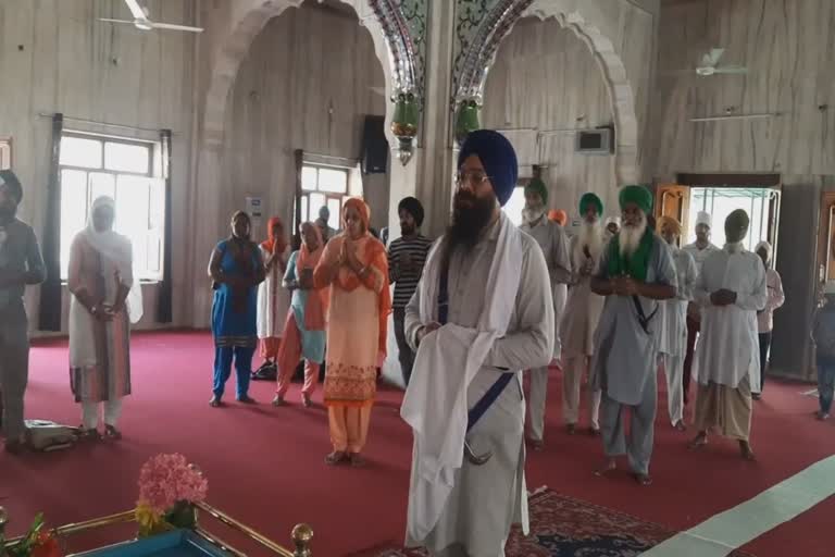 ਸ਼ਹੀਦ ਕਿਸਾਨਾਂ ਲਈ ਗੁਰਦੁਆਰਾ ਤੰਬੂ ਸਾਹਿਬ ਕੀਤੀ ਅਰਦਾਸ, ਮਿਸ਼ਰਾ ਪਰਿਵਾਰ ਲਈ ਸਖ਼ਤ ਸਜ਼ਾ ਦੀ ਕੀਤੀ ਮੰਗ