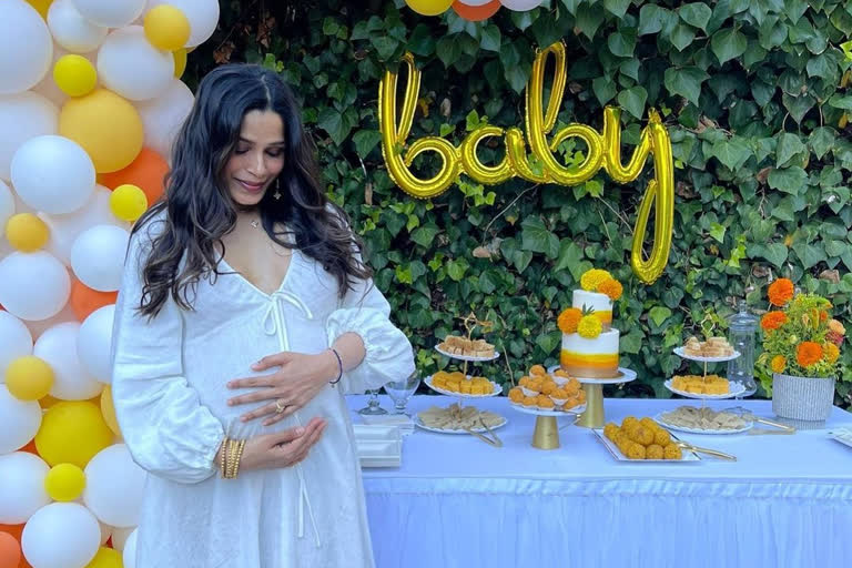 Freida Pinto baby shower