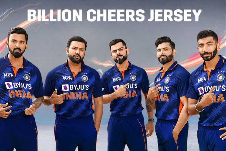Billion Cheers Jersey of Team India for T20 World Cup 2021