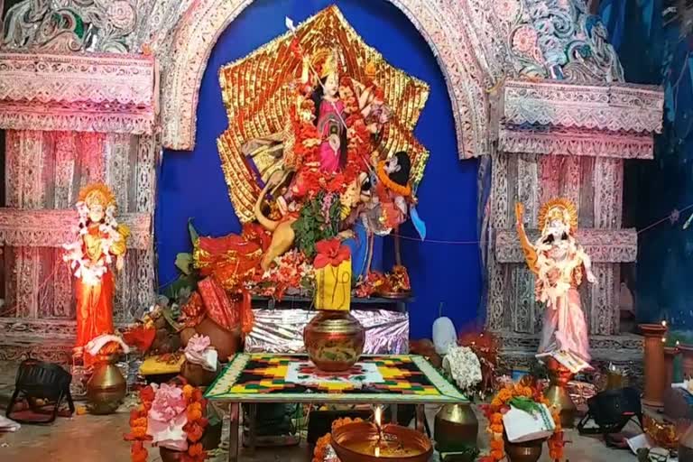 astamipuja in different puja mandap of sambalpur