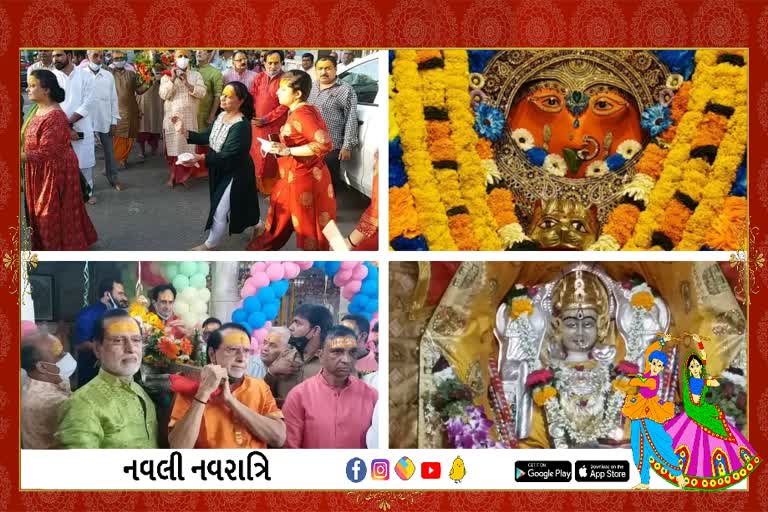 Navratri 2021: પાટણમાં દુર્ગાષ્ટમી નિમીતે પરંપરાગત રીતે નગરદેવીની પાલખી યાત્રા નીકળી