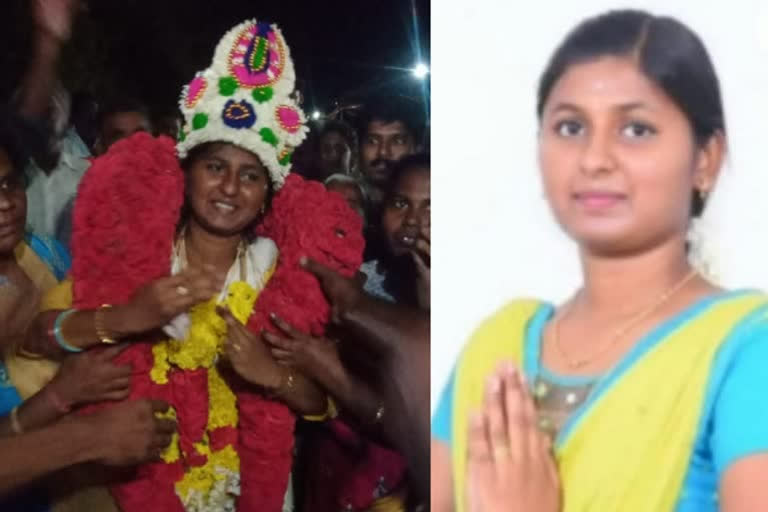 22-year-old-woman engineering graduate as elected panchayat president in TN