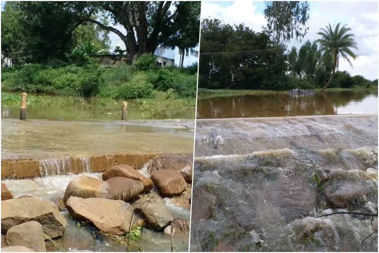 Arkavathi  River overflowing