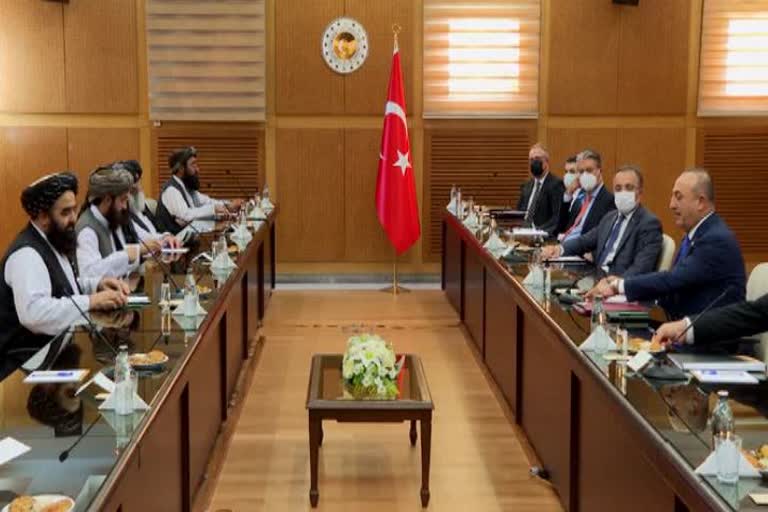 delegation of the Islamic Emirate of Afghanistan arrived in Ankara