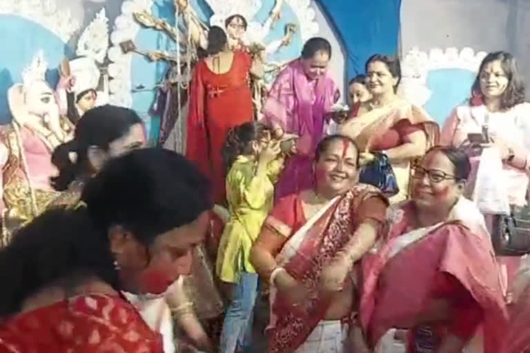 Sindur khela In Darbhanga