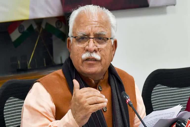 haryana cm manohar took high level meeting