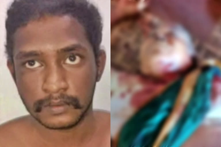 son killed his mother  son killed mother  viruthunagar son killed mother  murder  murder case  murder issue  virudhunagar murder news  crime news  குற்றச் செய்திகள்  விருதுநகர் செய்திகள்  தாயை கொன்ற மகன்  விருதுநகரில் தாயை கொன்ற மகன்  பணம் தர மறுத்த தாயை கொன்ற மகன்  கொலை வழக்கு  கொலை செய்தி