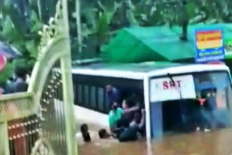 Heavy rain in Kerala