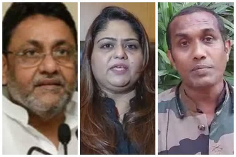 jasmin wankhede, plechar patel given reply on minister nawab malik's allegations