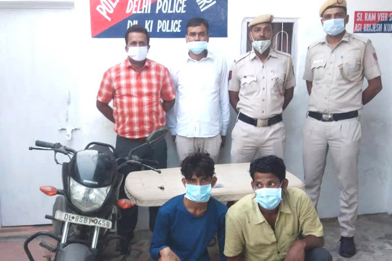 robbers arrested by burari police