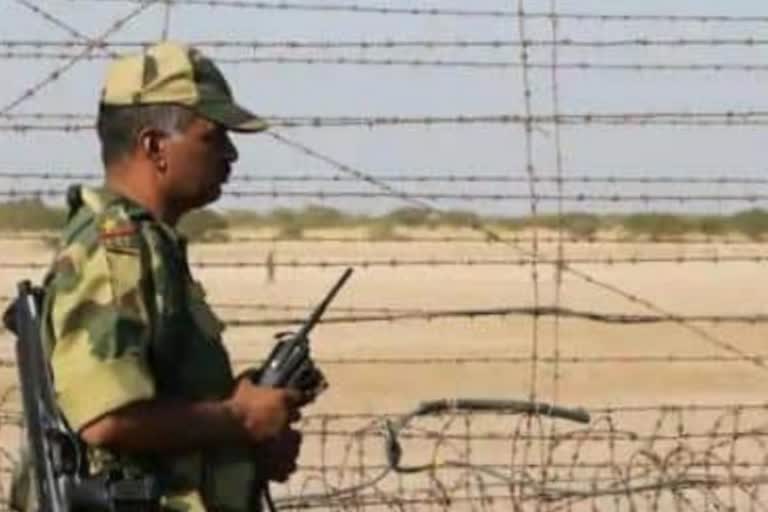 BSF action on Indo-Pak border, BSF caught the suspect youth