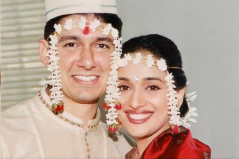 madhuri dixit wedding anniversary