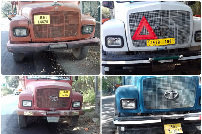 4 tipper drivers arrested for illegal supply of minerals