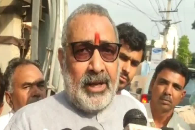 भारत-पाकिस्तान मैच, केंद्रीय मंत्री गिरिराज सिंह , T20 वर्ल्ड कप, India-Pakistan match,  Union Minister Giriraj Singh