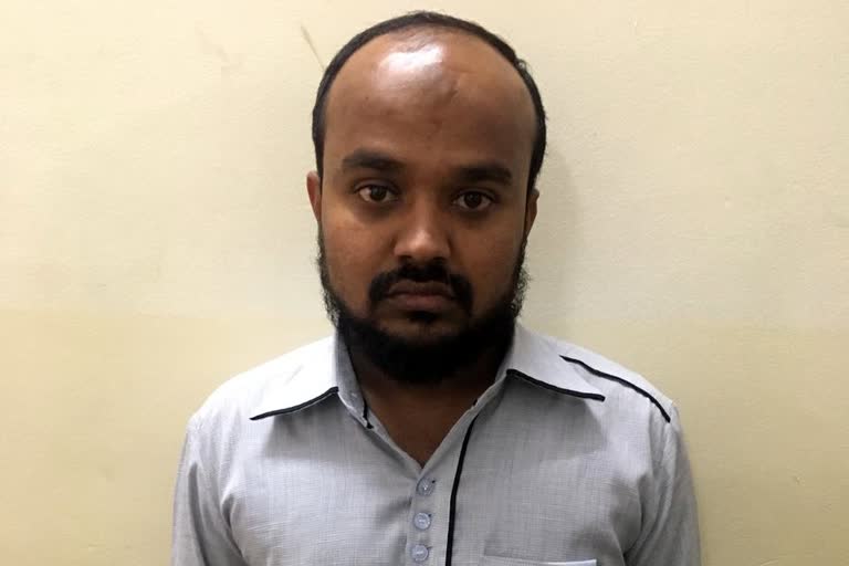 Arrest of a man who cheats BMTC staff