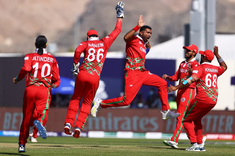 ICC T20 WC, Rd 1: Zeeshan Maqsood, Jitender Singh star as Oman defeat PNG in Group B