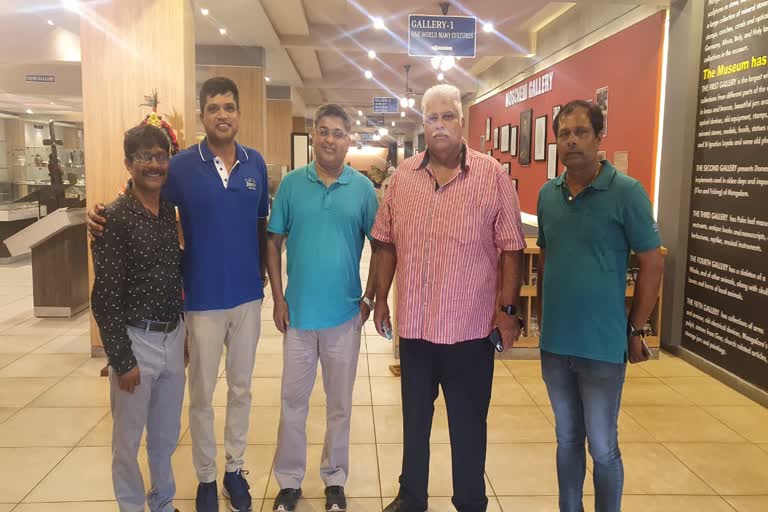 Tokyo Olympics Team India coach who visited Santa Aloysius Swimming Pool