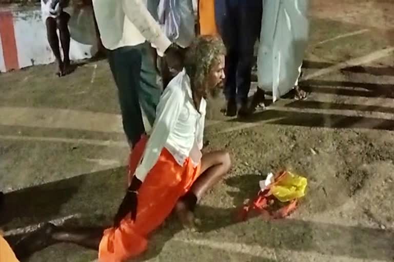 assault on devotee in yanagundi Ashram