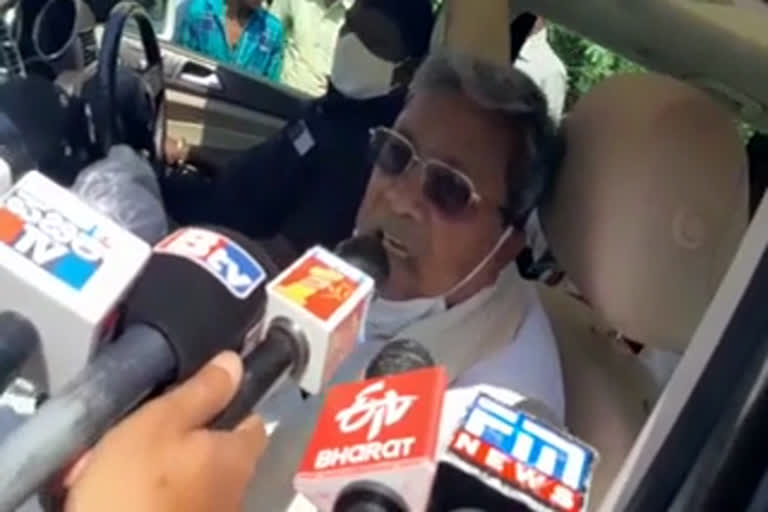 Siddaramaiah reaction about His statement
