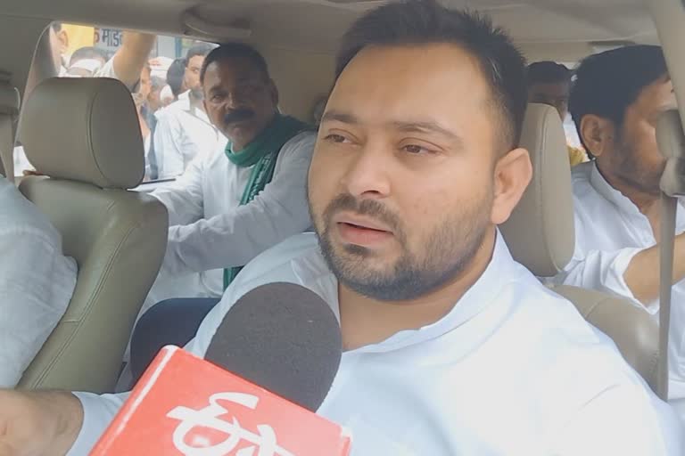 Tejashwi Yadav targeted cm nitish kumar