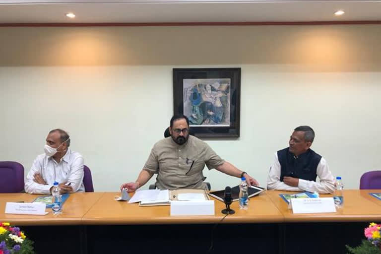 Union Minister of State Rajeev Chandrasekhar Visits CDAC Bangalore