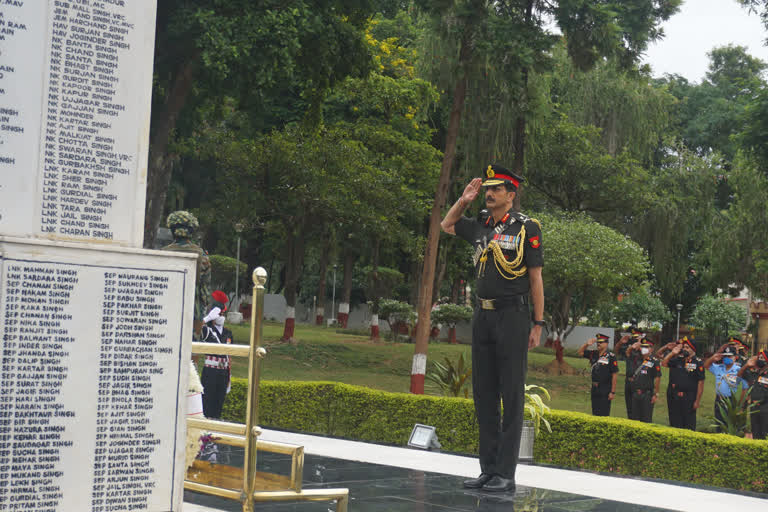 LT GEN DEVENDRA SHARMA, TAKES OVER AS CHIEF OF STAFF, HQ WESTERN COMMAND