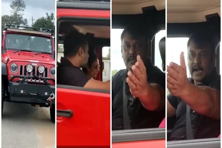 darshan-outrage-against-his-fans-who-overtake-the-vehicle