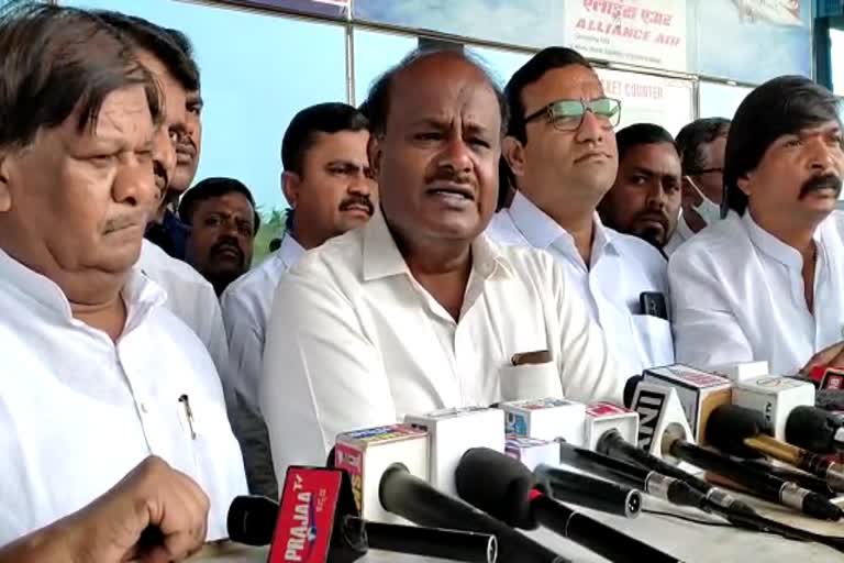 HDK reaction about Siddaramaiah statement