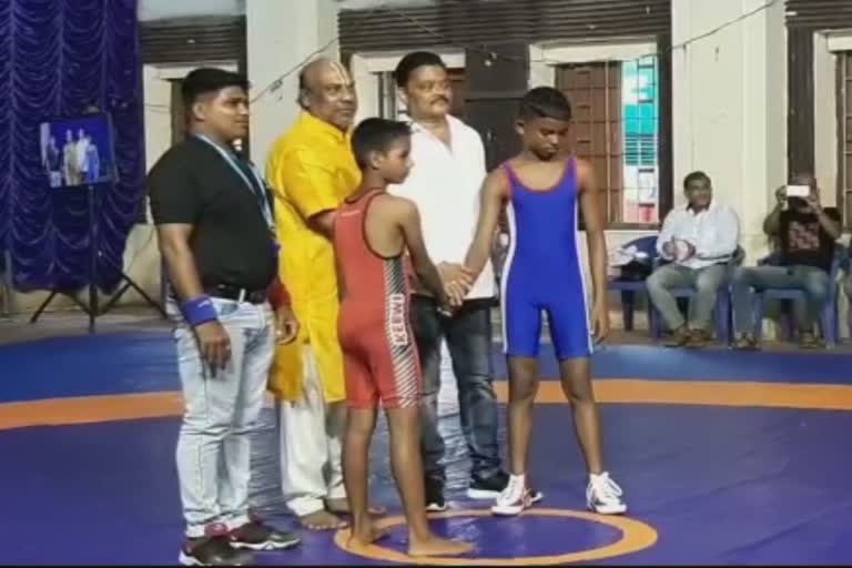 state level wrestling championship started in cuttack