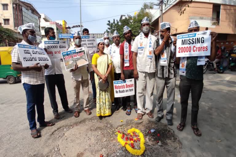 bangalore Pothole problem