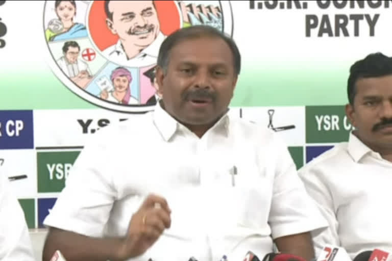 TDP leaders are provoked to want to - Government Chief Whip Srikanth Reddy