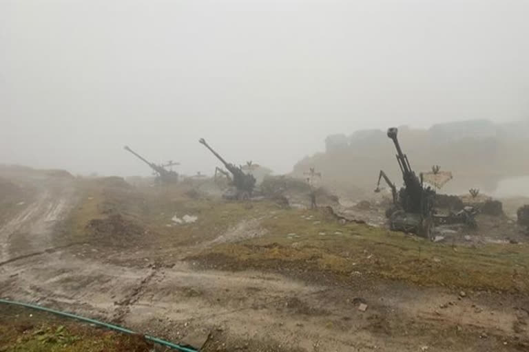 Bofors guns