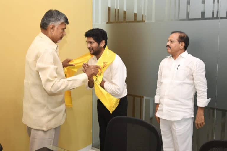 congress leader gv reddy joined in TDP