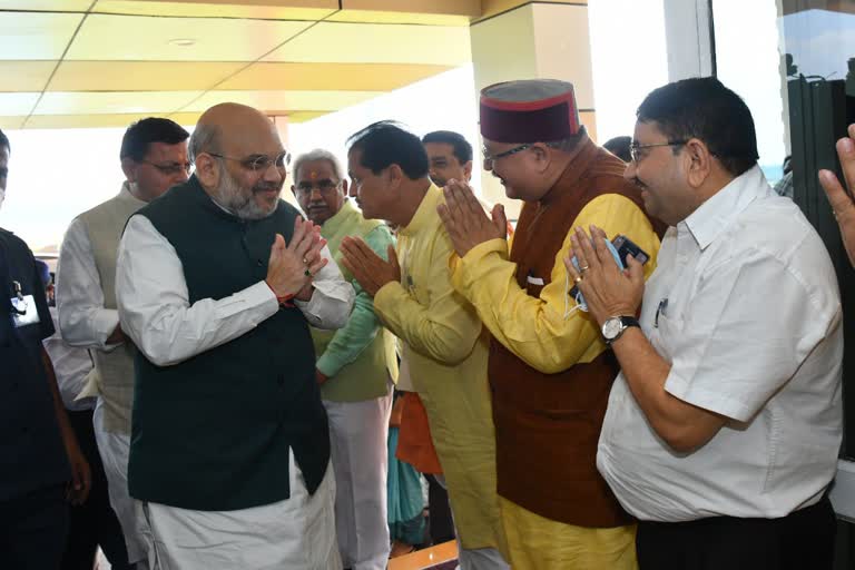 satpal-maharaj-met-amit-shah-to-build-an-international-airport-in-haridwar