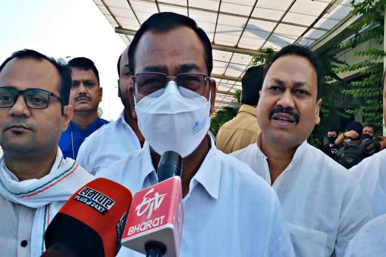 Bihar incharge of Congress Bhakt Charan Das reached Patna