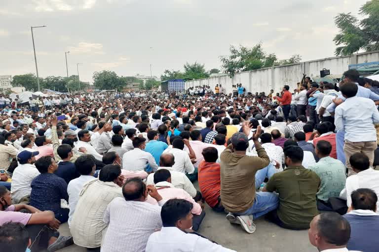 panchayat assistant protest, jaipur protest news, Unemployment