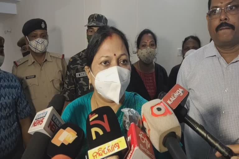 mamita meher murder case: chairperson state commission for women visits Balangir